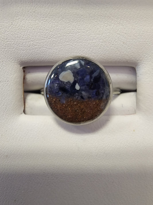 PEI Beach Sand Designer Rings - Stainless Steel