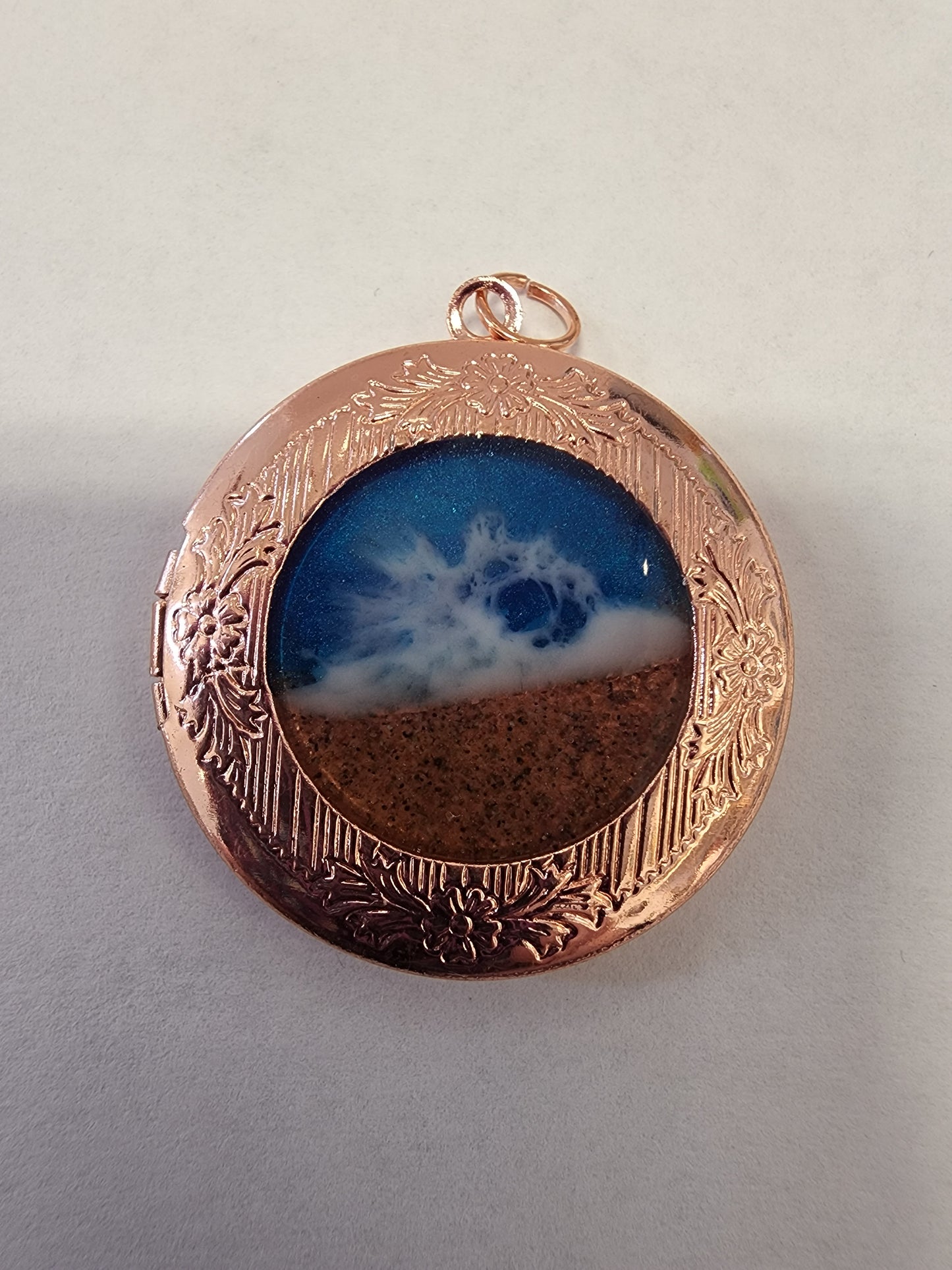 Seaside Ocean Scene Locket
