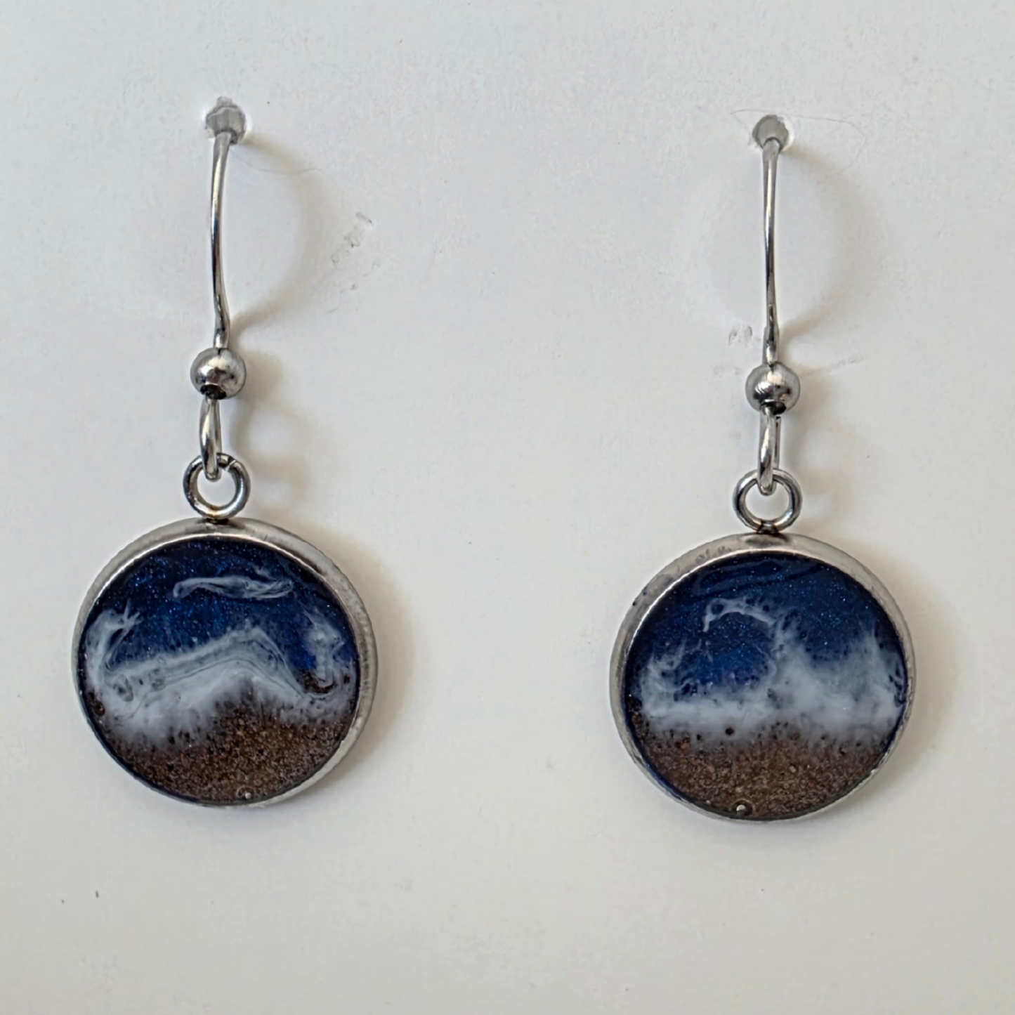 Seaside Stainless Steel Designer Ocean Scene Jewelry with PEI Beach Sand