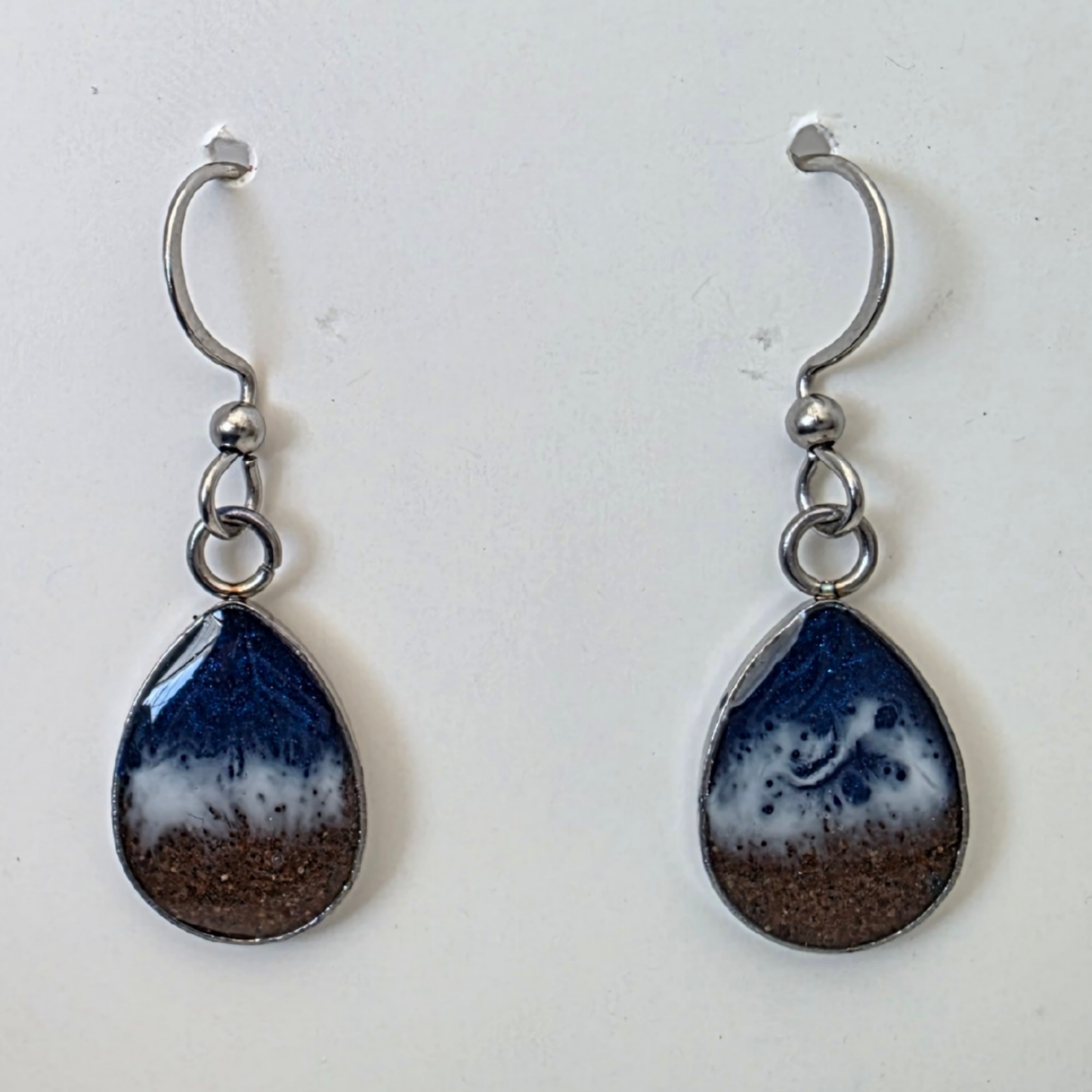 Seaside Stainless Steel Designer Ocean Scene Jewelry with PEI Beach Sand