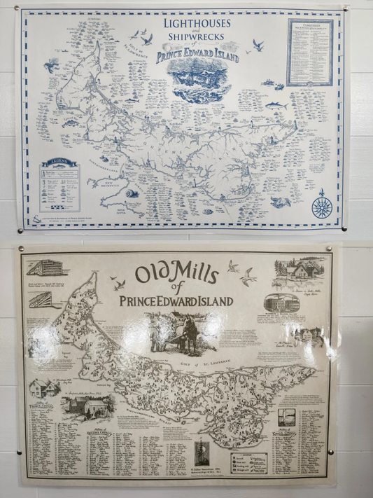 PEI Map Posters