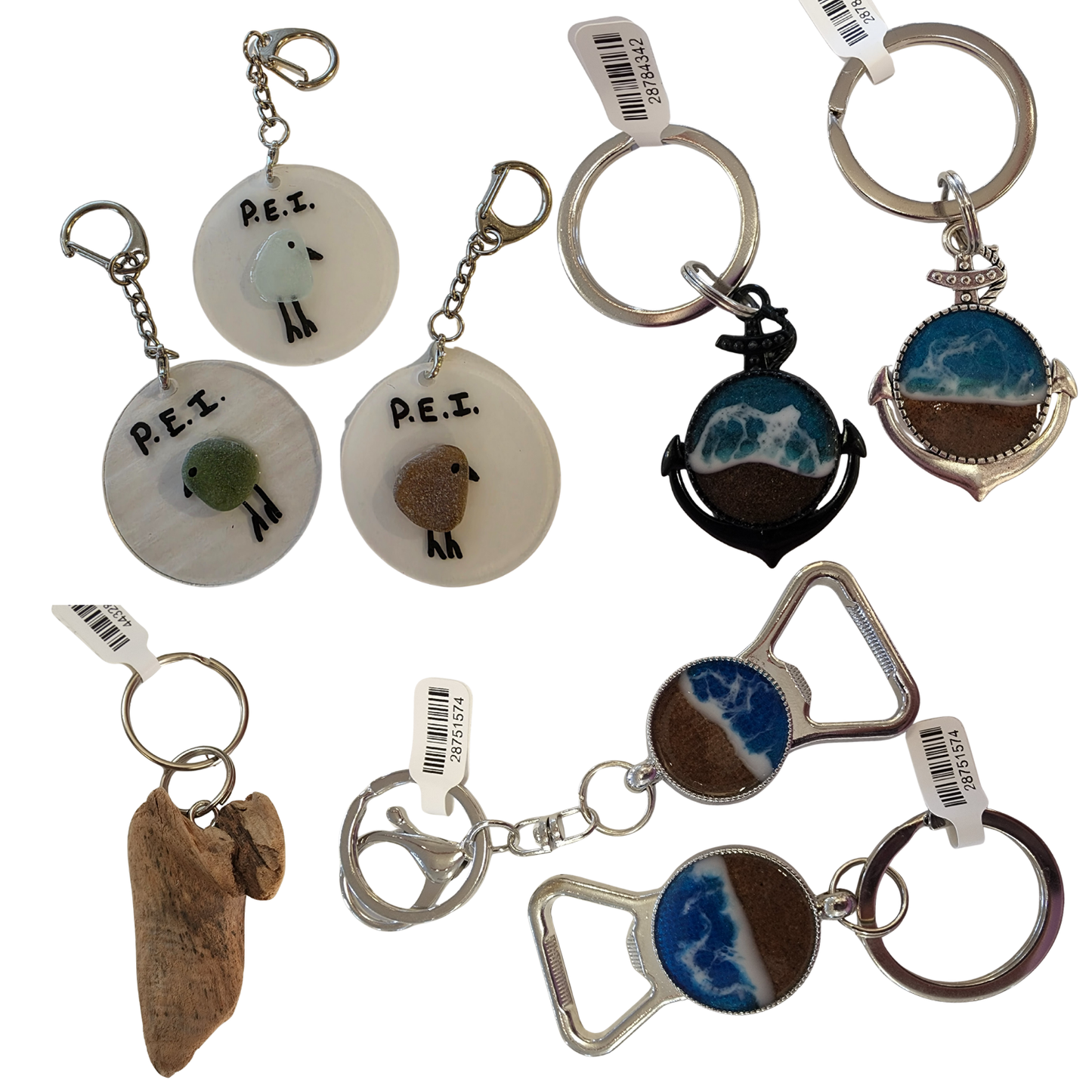 Keyrings by SeaSideShop