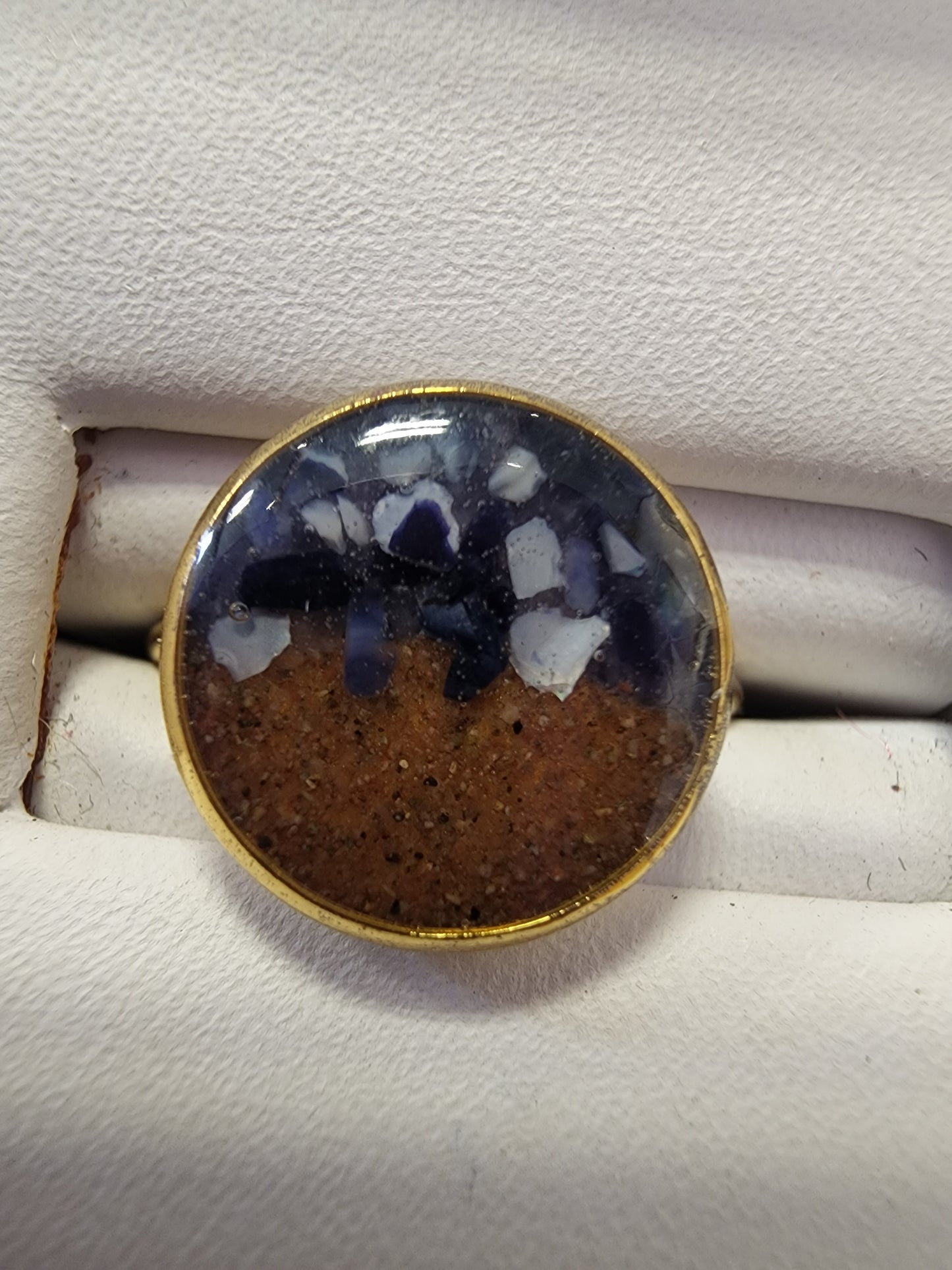 PEI Beach Sand Designer Rings - Stainless Steel