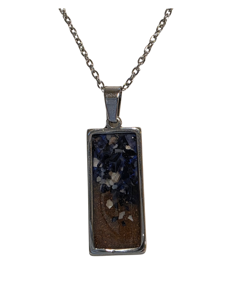 Seaside Stainless Steel Designer Mussel & Sand Jewelry