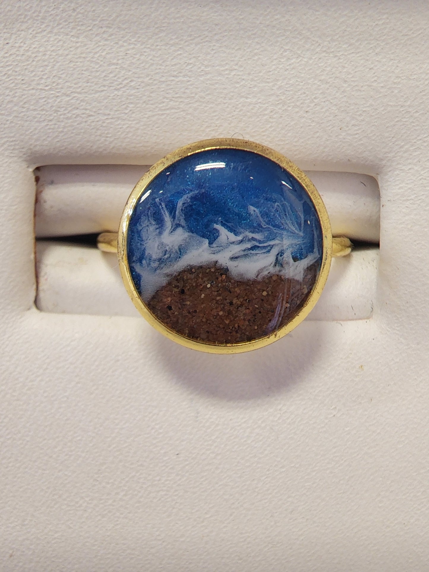 PEI Beach Sand Designer Rings - Stainless Steel