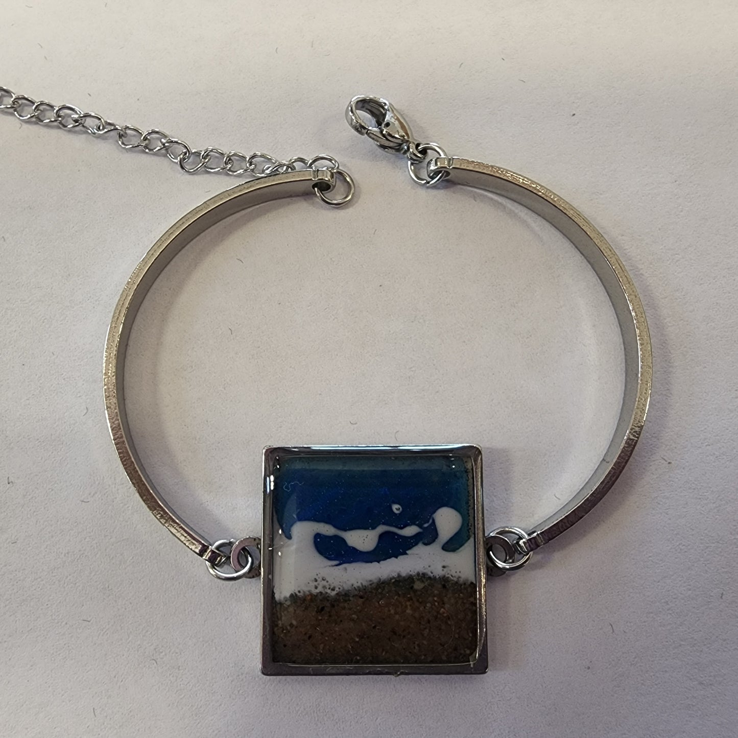 PEI Beach Sand Designer Bracelets - Stainless Steel