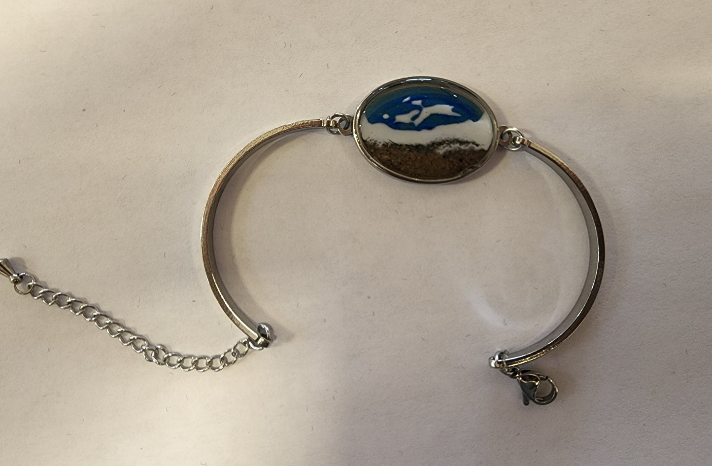 PEI Beach Sand Designer Bracelets - Stainless Steel