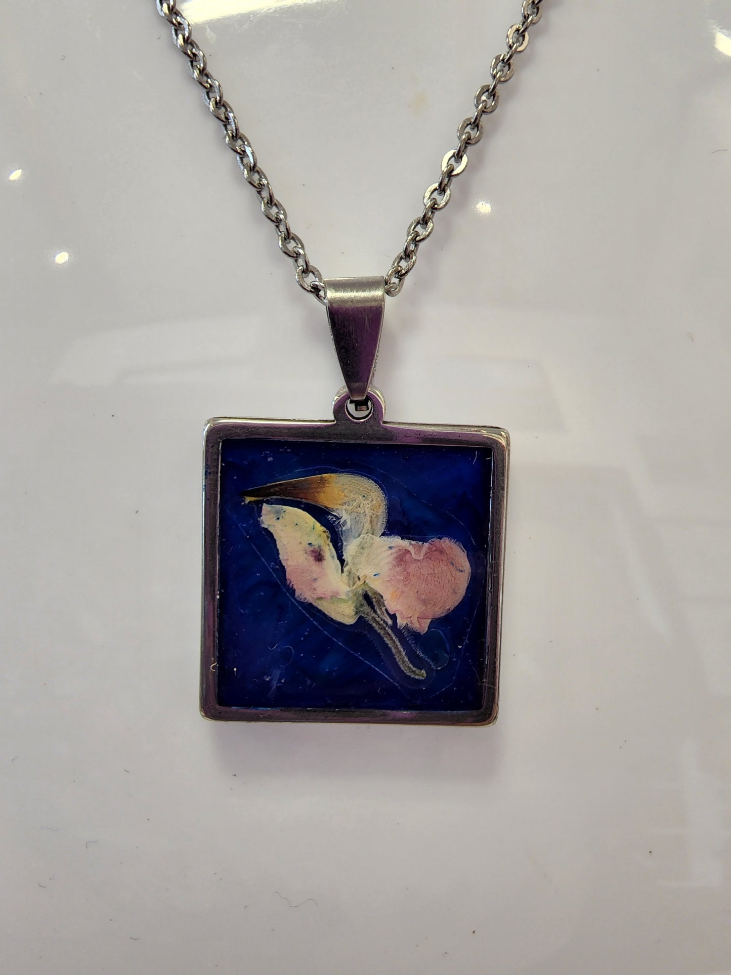 PEI Beach Sand Designer Pendants - Stainless Steel