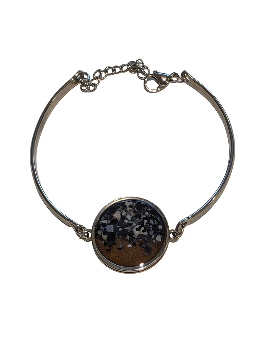 Seaside Stainless Steel Designer Mussel & Sand Jewelry