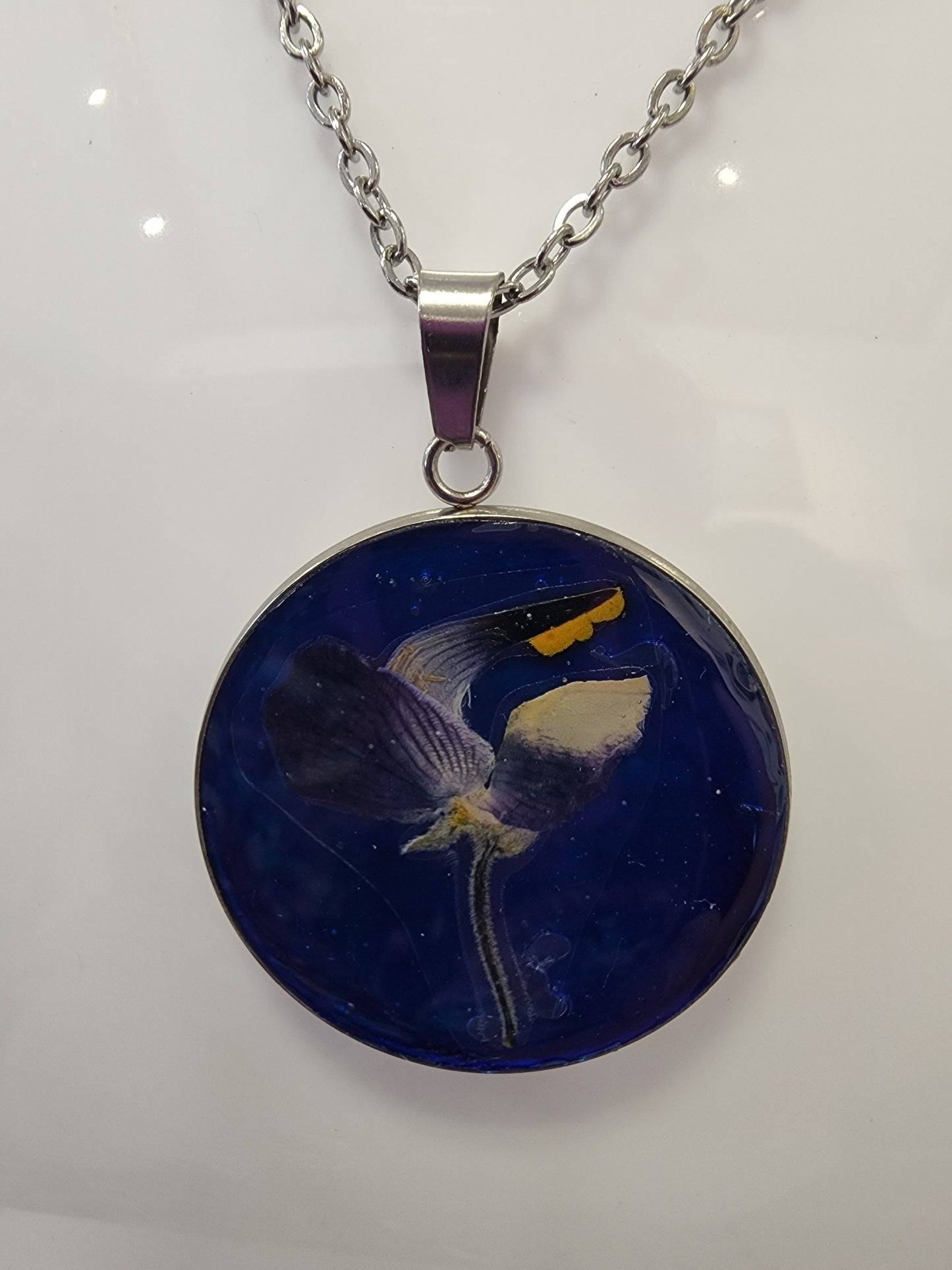 PEI Beach Sand Designer Pendants - Stainless Steel