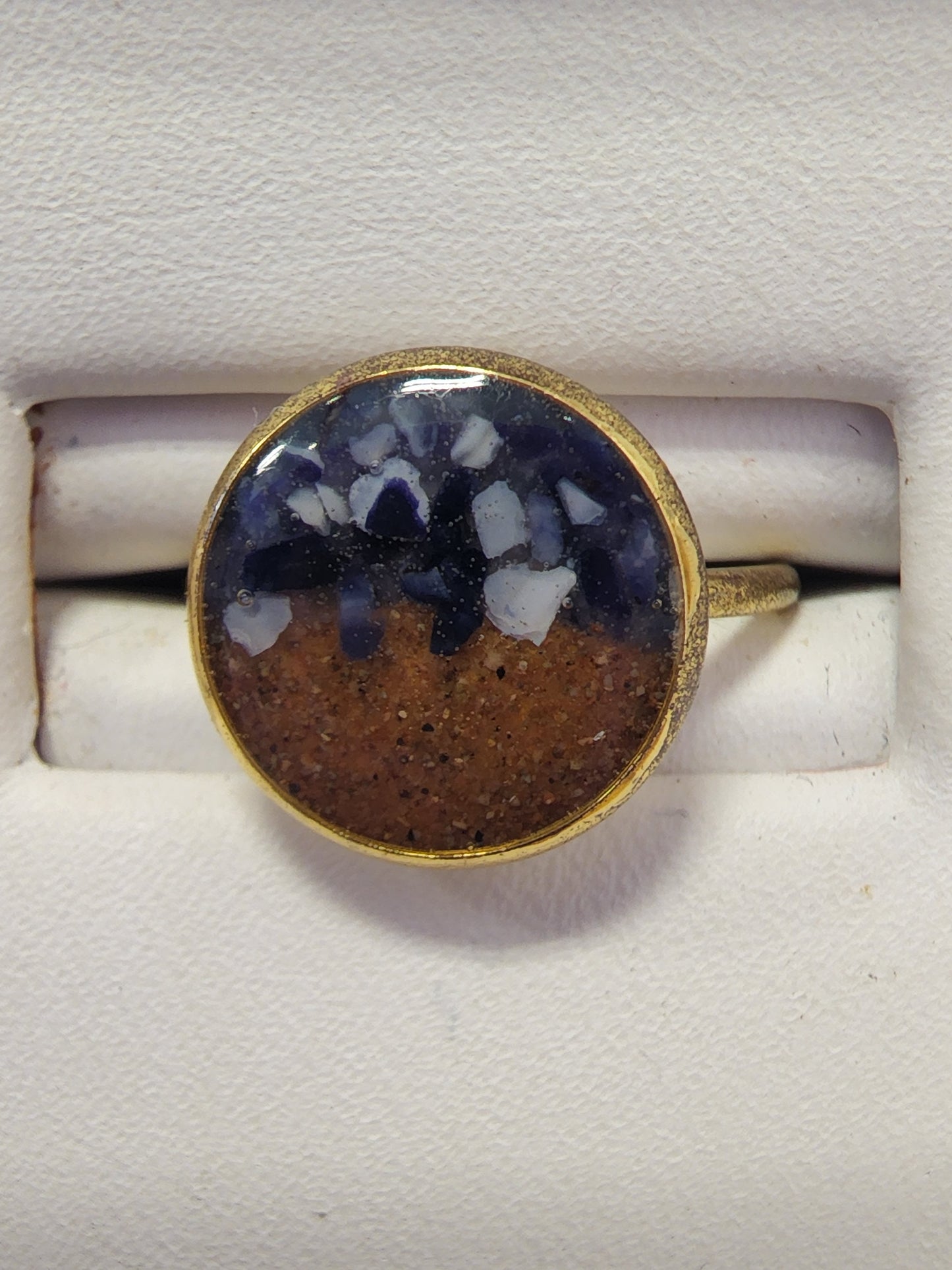 PEI Beach Sand Designer Rings - Stainless Steel