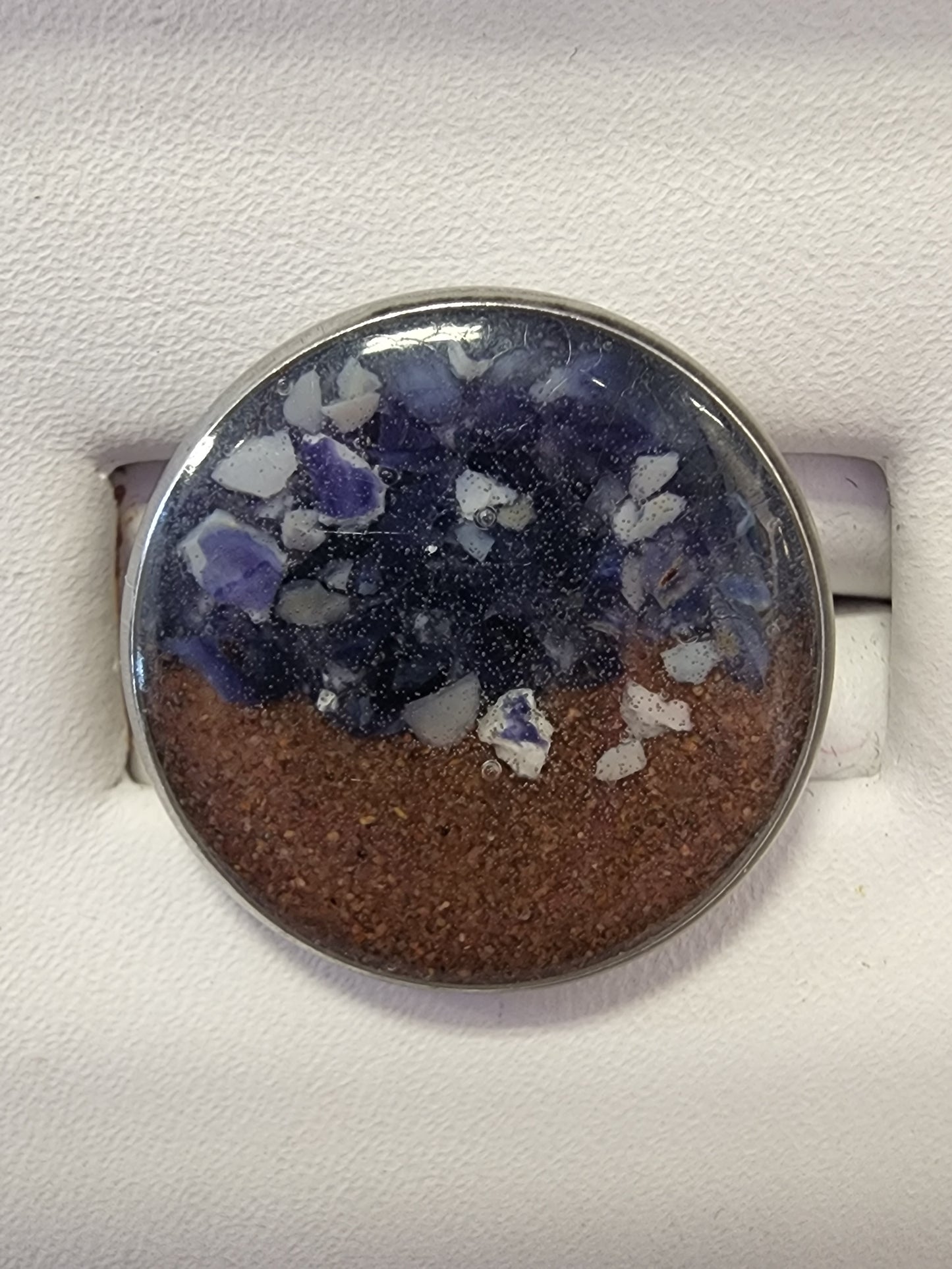 PEI Beach Sand Designer Rings - Stainless Steel