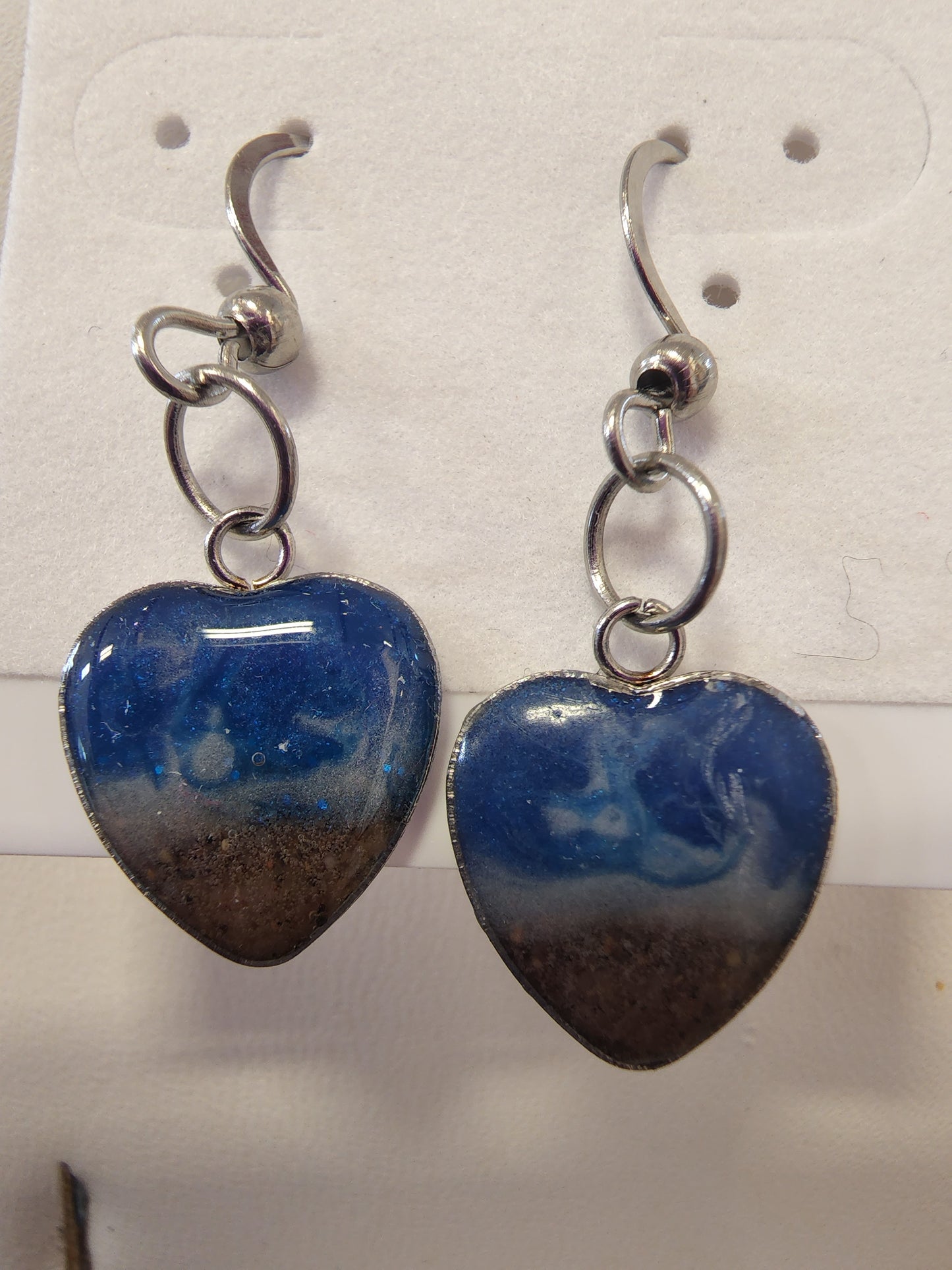 PEI Beach Sand Designer Earrings - Stainless Steel