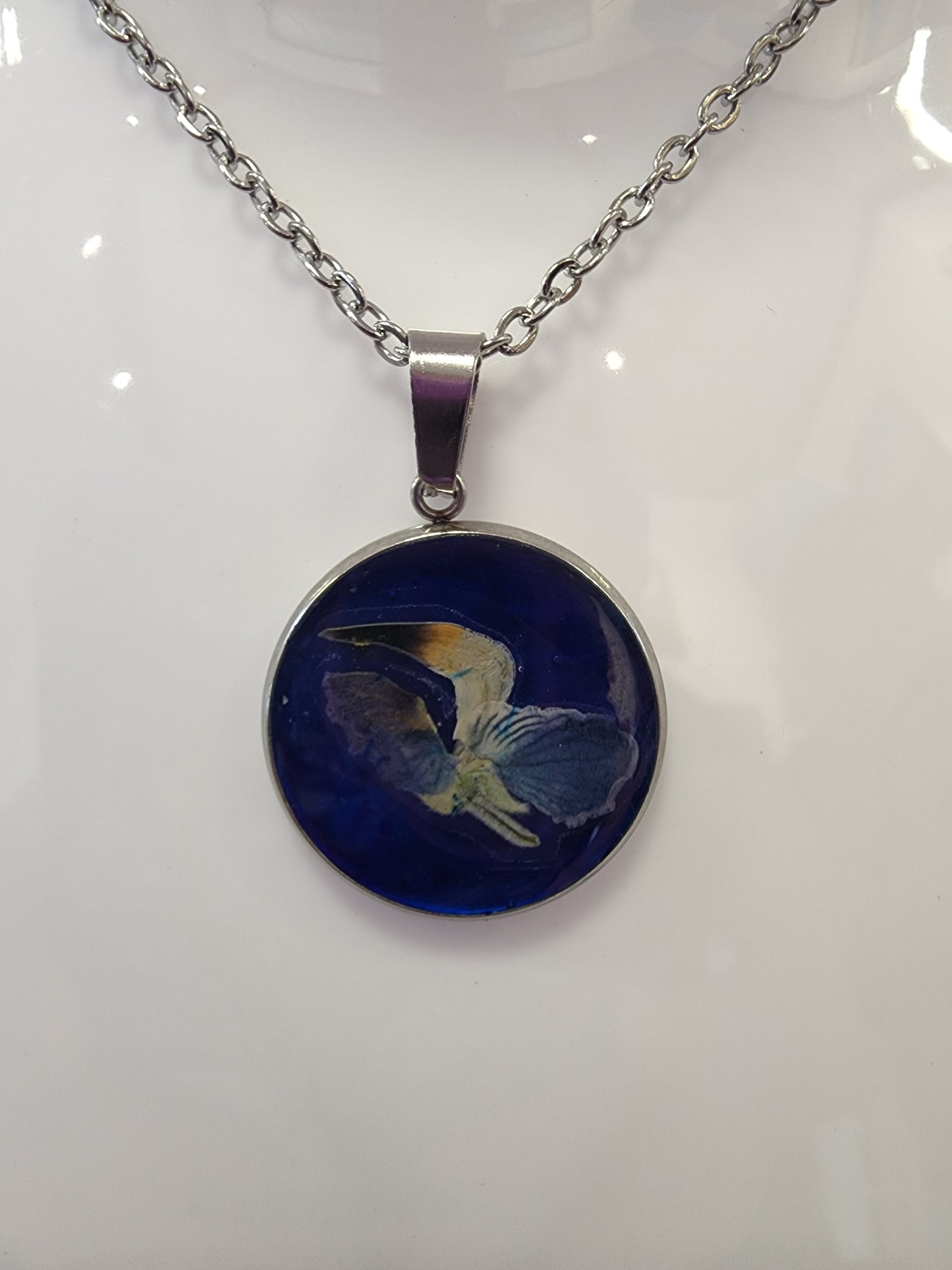 PEI Beach Sand Designer Pendants - Stainless Steel