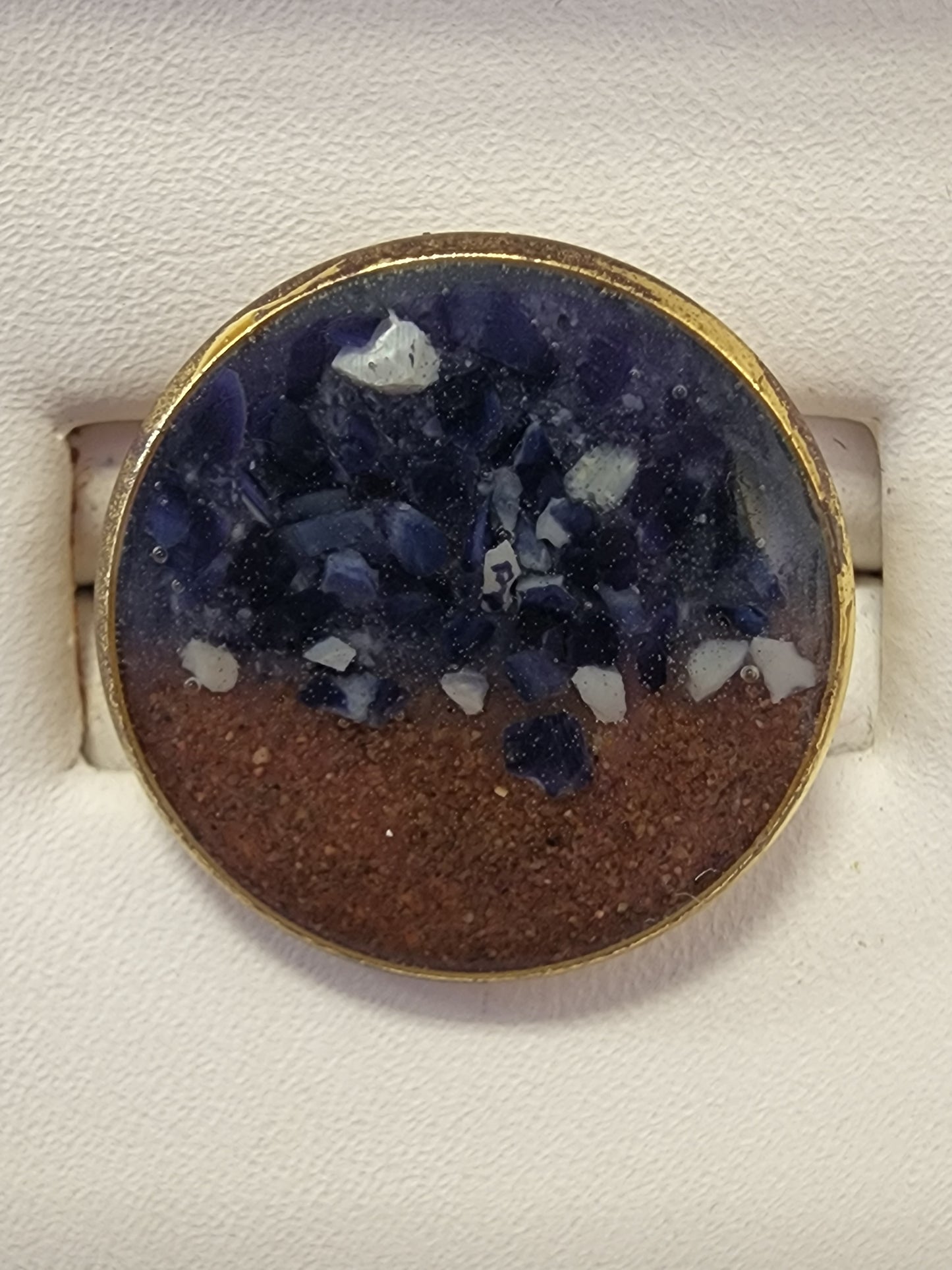 PEI Beach Sand Designer Rings - Stainless Steel